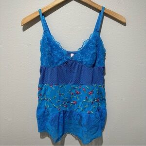 Victoria’s Secret Y2K Mesh & Lace Cami